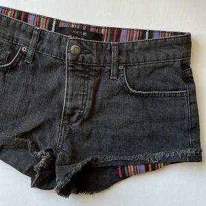 Joe’s Jeans Black Jean Shorts